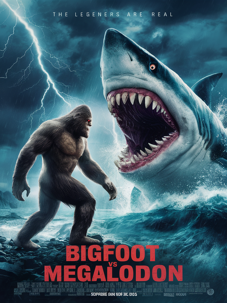 Bigfoot vs Megalodon